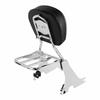 Motorcycle Low Sissy Bar Backrest Luggage Docking Kit For Harley Sportster 883 1200 2004-2023