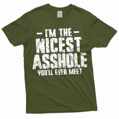Herren Lustiges unhöfliches beleidigendes T-Shirt humorvolles T-Shirt Geschenk-T-Shirt Erwachsenen-Humor-T-Shirt