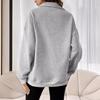 2025 Autumn/Winter New Collection, Fashion, Zipper, Collar, Solid Color, Casual Top, Women's, Hoodie, Interior Top, Autumn/Winter Interior Top