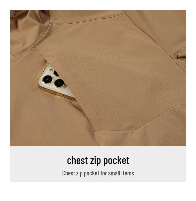 Windproof Hooded Running Jacket - Unisex Water-Repellent, Warm, Autumn Sports Pullover for Mountaineering