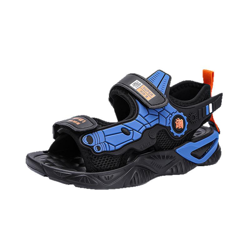 Popular new summer sandals for kids: non-slip beach sandals for boys, open-toe, soft-soled sandals for elementary school students