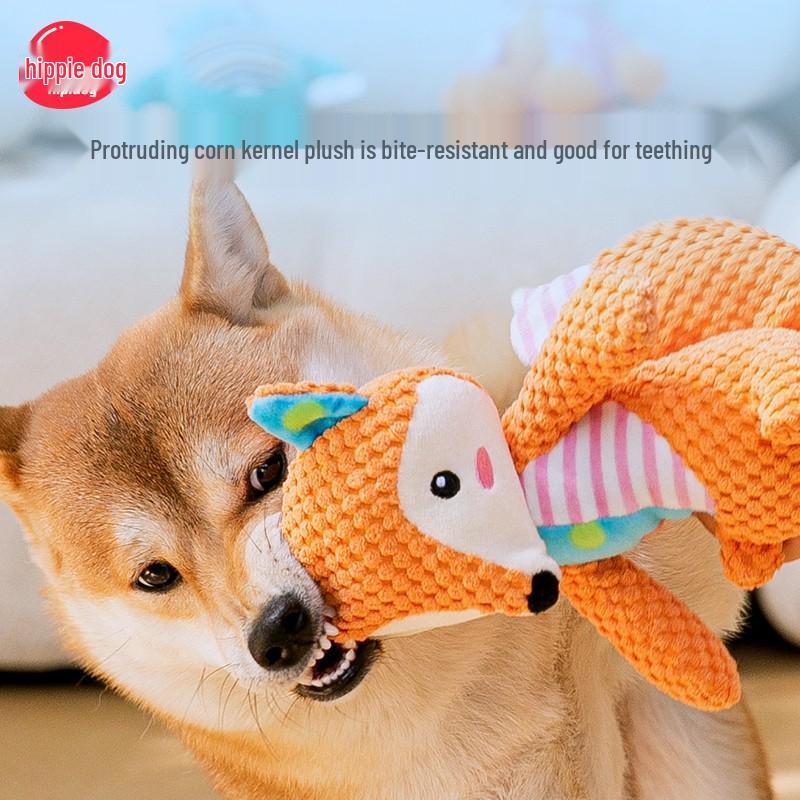 Plush Toy for Dogs and Cats - Soothing Teething Companion for Small To Medium Breeds