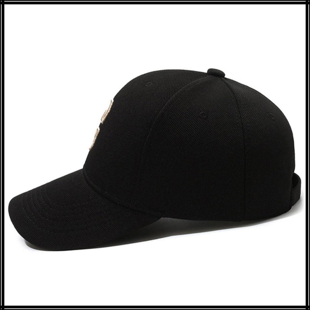 Cap Hat Logo 3D Embroidery Outdoor Cool Casual Men Women CZA152 [White Fang] (Black Gold)