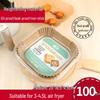 Papier de cuisson absorbant l'huile de qualité alimentaire pour friteuse à air