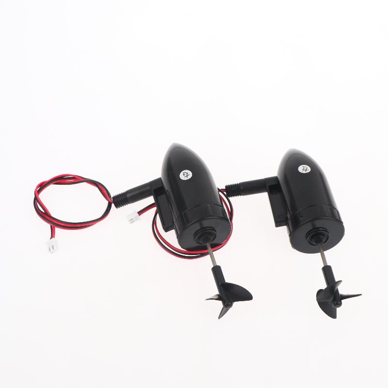 1 Set Waterproof Propeller 7.4V 12V Underwater Thruster 390 Brushed Motor Engine With 3-Blades Propeller For Rc Bait Boat Parts
