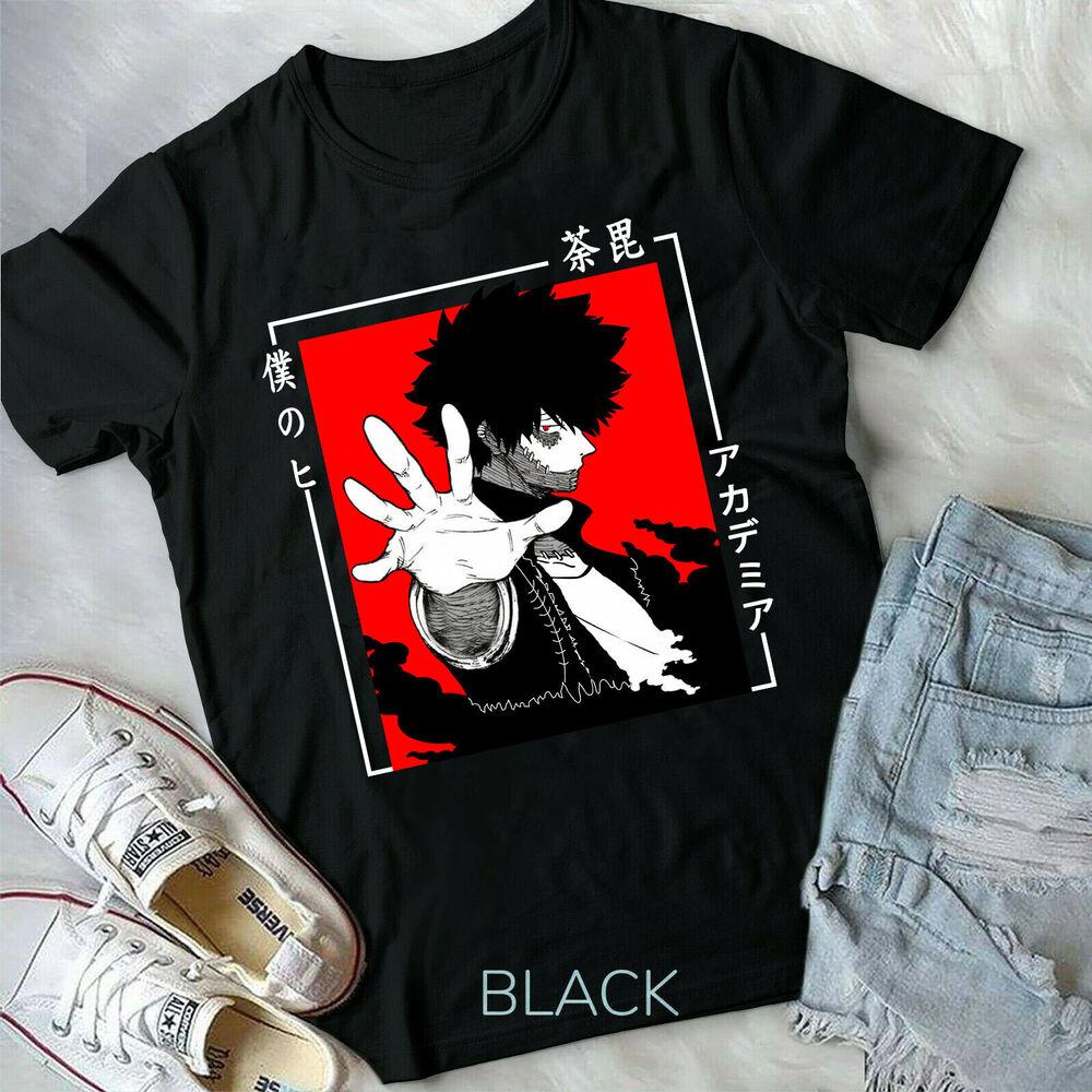 

Dabi Unisex T-Shirt My Hero Academia Anime Tee Boku No Hero Academia Shirt Anime 4XL