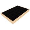 Jewelry Storage Display Trays Multipurpose 24 Grids Jewelry Tray for Ring Earring Bangle Bracelet