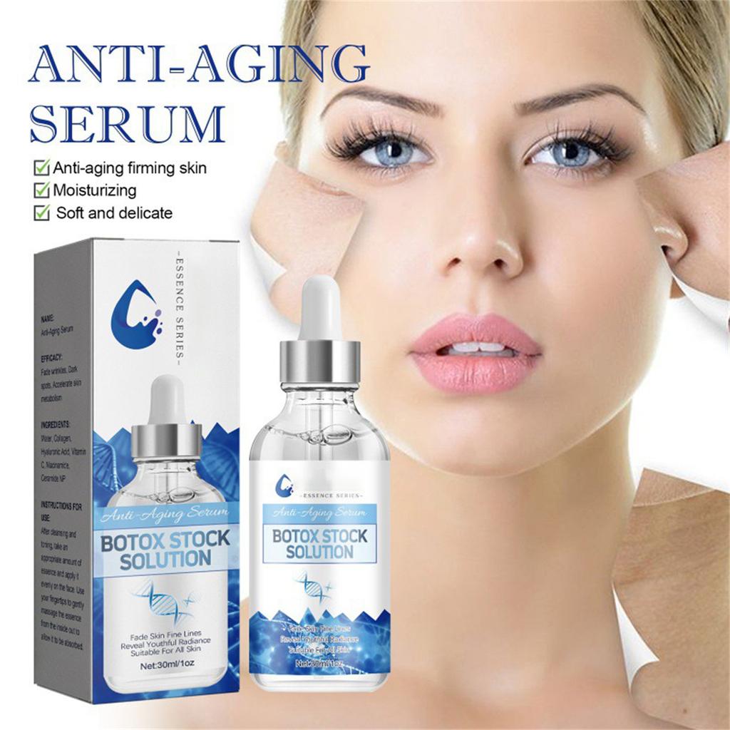 Stock Solution Facial Aging Collagen E, Salicylic & Amino , Facial Reduce Fine Lines, Wrinkles,30ml