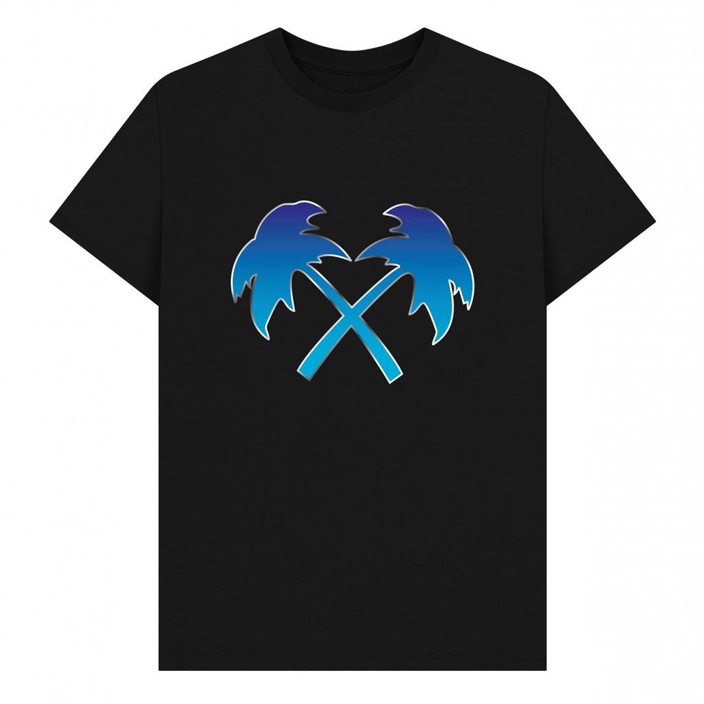 Trainer Spotter Unisex Adult Fade Cross Palms T-Shirt