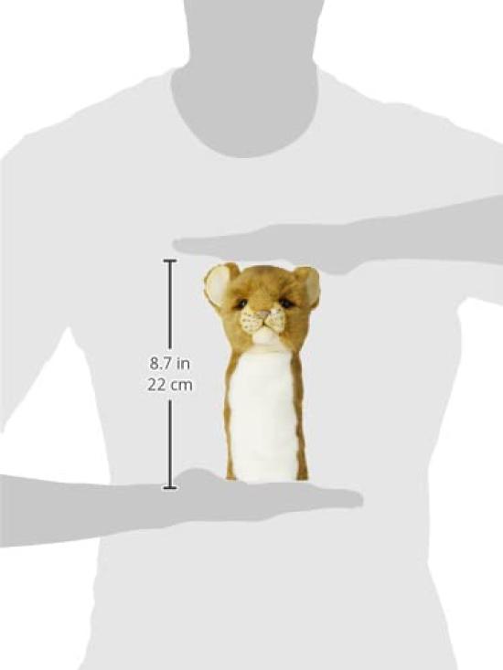 Hansa Brown HANSA Utility Plush Animal Lion BH8176 Headcover, Design,