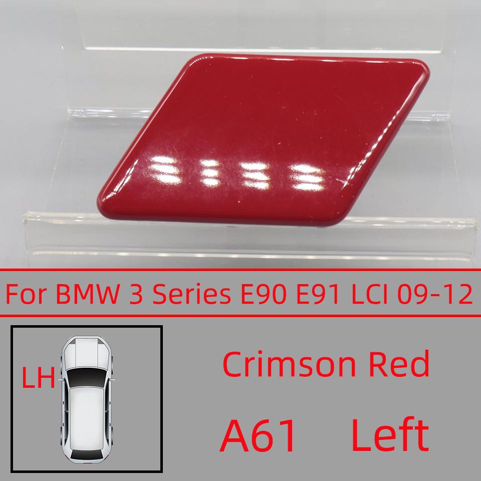 Headlight Washer Nozzle Cover For BMW 320 325 328 330 335 E90 E91 LCI 2009-2012 Sprayer Lid Cap Painted Washer Jet Cover Cap