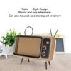 Coffee Retro Desktop Phone Stand Imitation TV Shape Desktop Lazy Phone Stand Home Desktop Use
