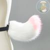 Sheep Ear Headband and Sheep Tail Set Halloween Sheep Costume Accessories for Kid Adult Halloween Christmas Cosplay