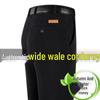 Men's High-Waisted Loose Corduroy Pants - Elastic, Thick, Wide Ribbed for Spring/Autumn