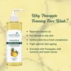 Biotique Pineapple Foaming Face Wash 200ml – Oil Control, Hydrates Skin, Evens Tone, 100% Natural for Oily & Dry Skin
