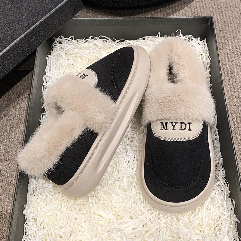 Women's Snow Boots 2024 New Thickened Fluff Comfortable Warm Plush Boots Women Shoes Woman Winter Chunky Boots Woman