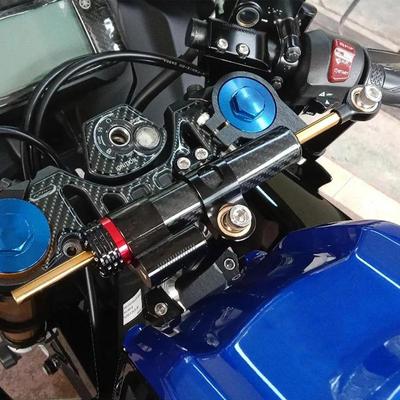 For Damper Steering Damper Adjustable Direction Damper Balance Rod Linear Reversed Safety Control Aluminum Alloy Shock Absorbing