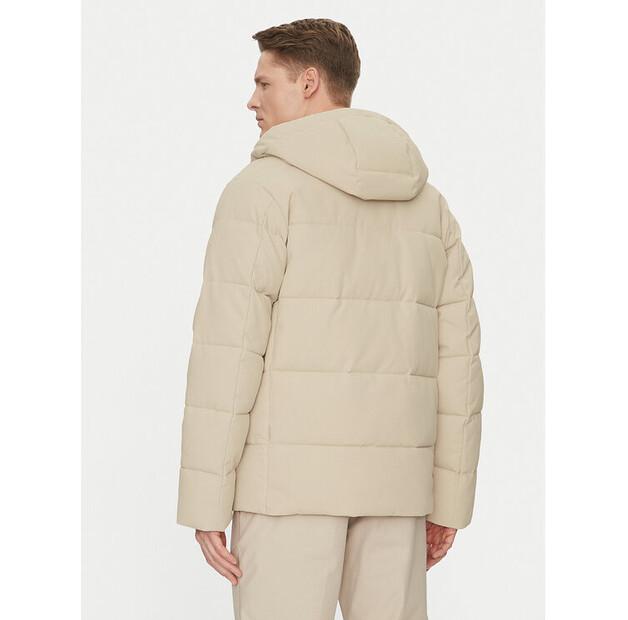 Winter Jacket Save The Duck D31779M WULY19 Beige Color, Standard Fit