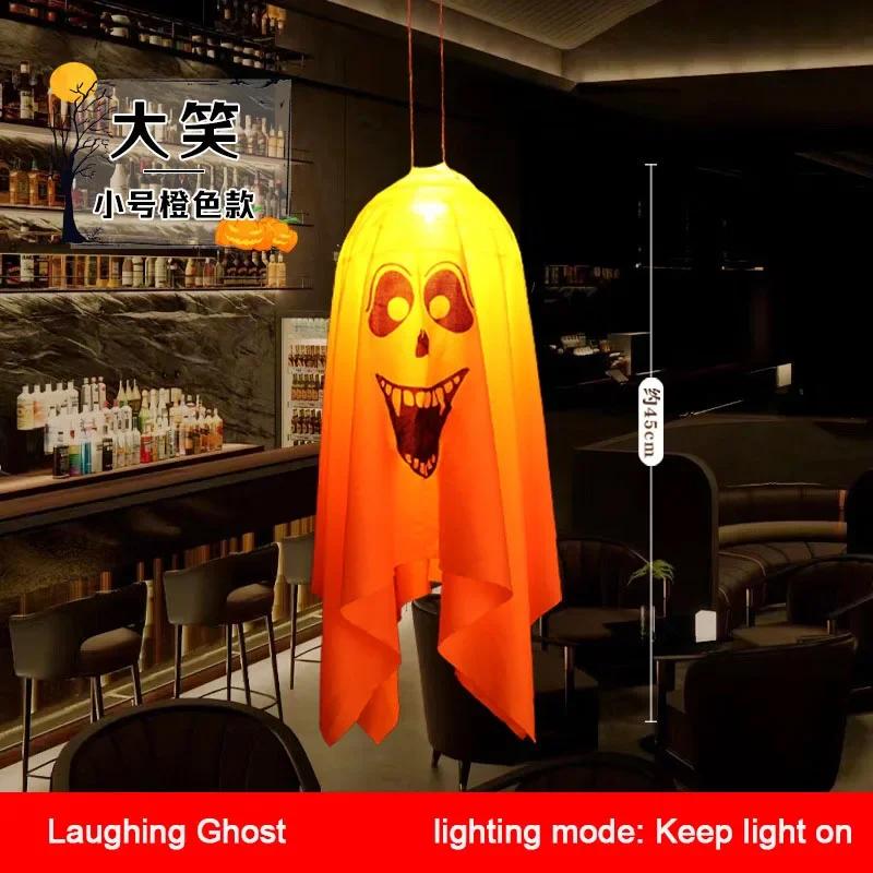 2025 Hanging Ghosts Indoor Wall Bedroom Outdoor Party Garden Patio Front Porch Yard Scary  Spooky Fall Halloween Ornaments Gifts