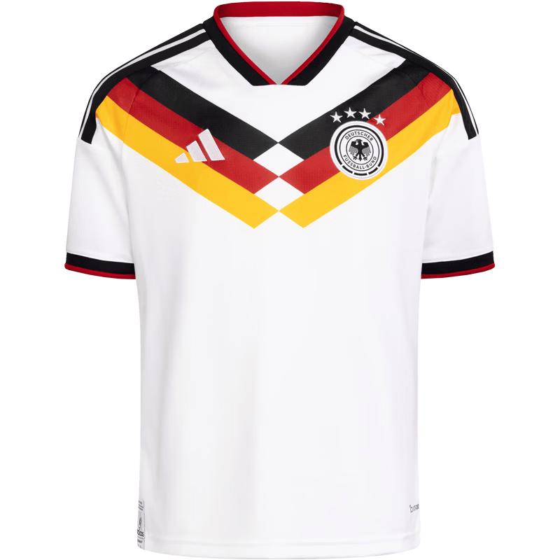 Adidas Kids Germany World Cup Home Soccer T-Shirt JZ4560 M
