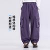 Boys' Cotton Blend Casual Cargo Pants