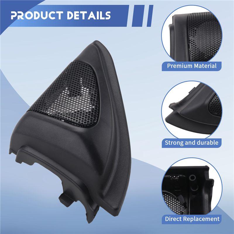 Copertura Triangolare per Altoparlante Tweeter per Pannello Porta Auto Portatile Trim per Toyota Corolla 2003 2004 2005 200