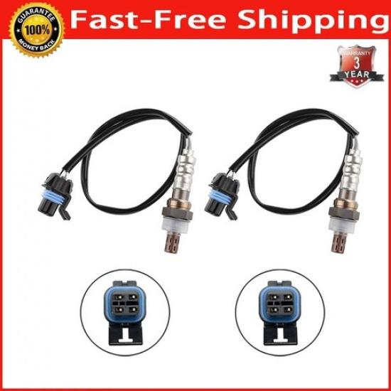 2pcs Upstream Oxygen Sensor for Hummer 07-09 H2 08-10 H3 2007 Cadillac Escalade