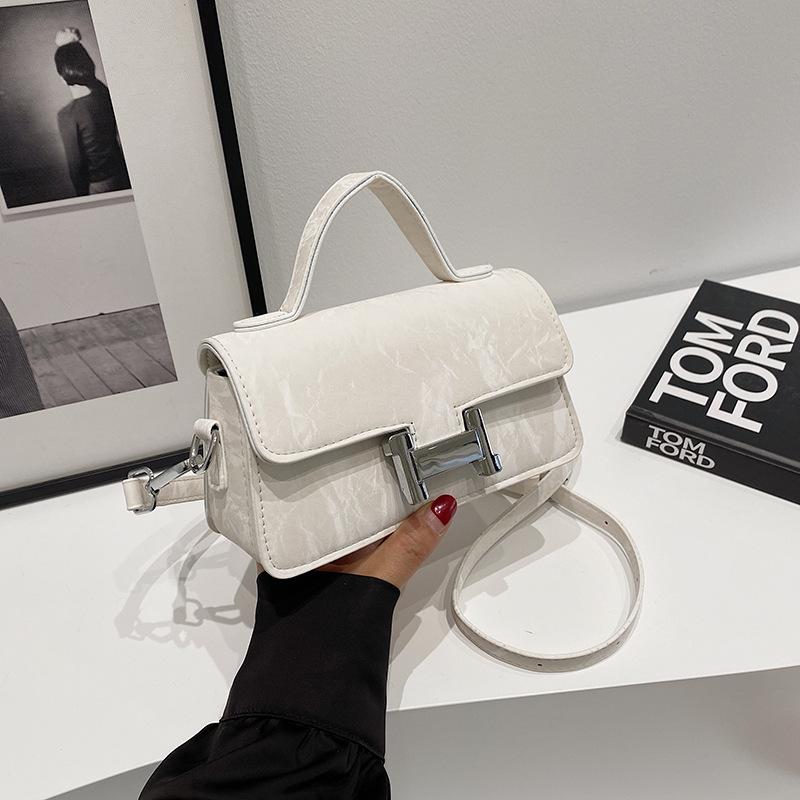 Beliebte Nischentaschen Neue Damentaschen Vielseitige Umhängetaschen Modisches Muster Kleine quadratische Taschen