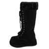 Lace-up Thickened Women Boots Thick-heeled Thick-soled High Warm Snow Comfortable Cotton Shoes  Winter Ladies Girls
