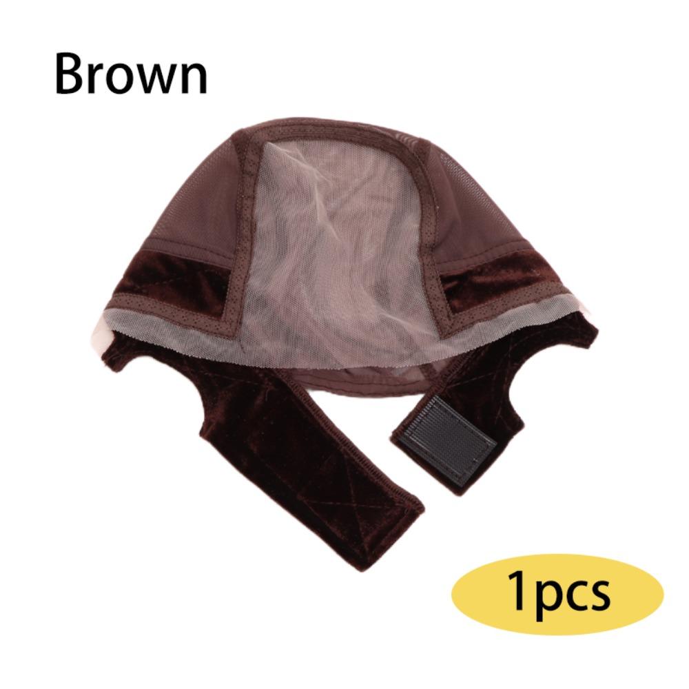 Adjustable Lace Wig Cap with Grip Band Gluless Hairnet Soft U Part Wig Cap  to Keep Wigs