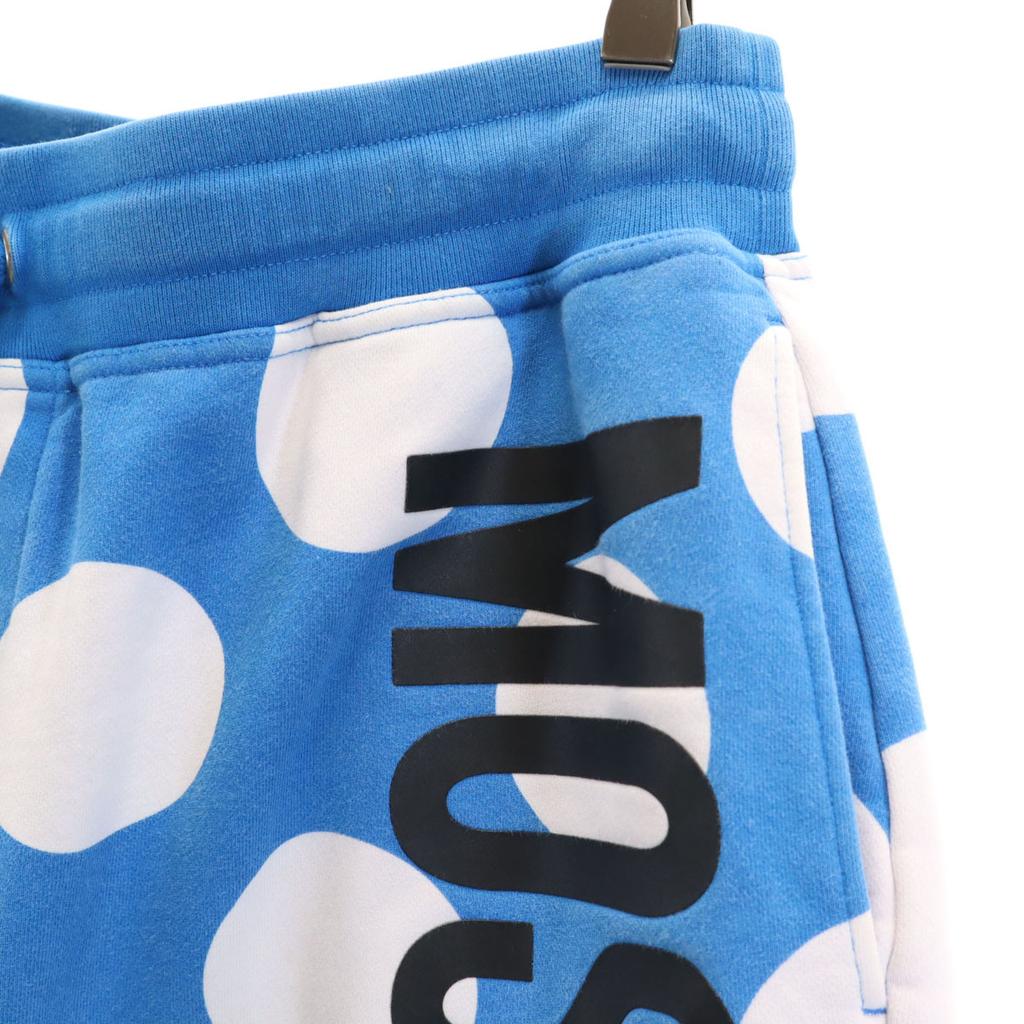 MOSCHINO Made in Portugal Dot Pattern sweat Shorts 48 Polka dot Women Used