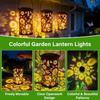 Large Solar Sunflower Metal Light, 8-12H Working Time, IP44 Waterproof Iron Art Landscape Lighting for Lawn Fence Balcony