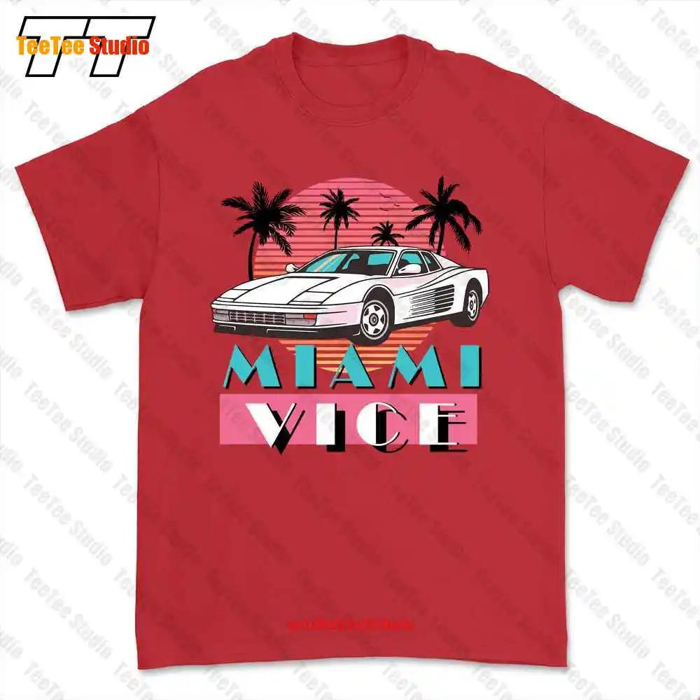 Miami Vice Vintage Miami Beach Miami Florida Tshirt Tee 2IBY S