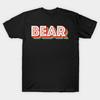 Asian Size Cotton Unisex Tshirt Print T-shirt Bear T-shirt No-Cut Print Regular Fit