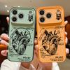 Heart Pattern Magnetic Phone Case For iPhone 17 Pro Max 16 15 14 13 Pro Max For Magsafe Wireless Charge TPU PC Back Cover Fundas