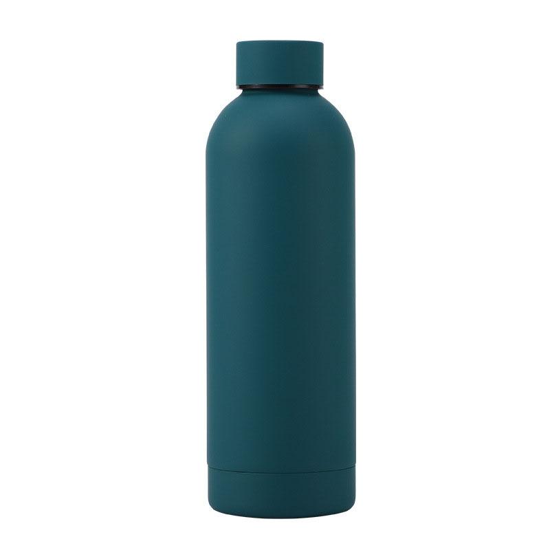 500ml 304 Stainless Steel Small Bottle American Large-Capacity Thermos Outdoor Portable Sports Cup Vacuum Insulation Gifts
