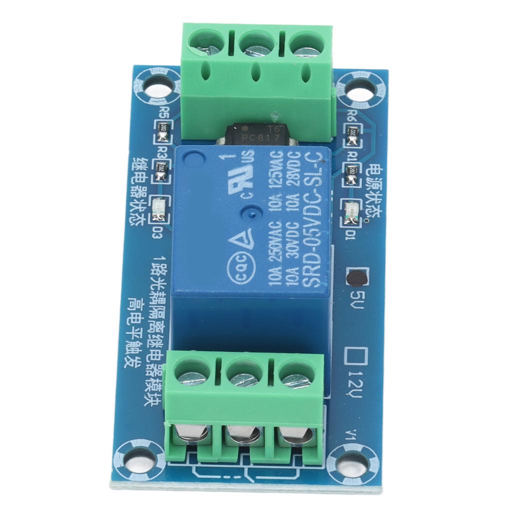 Relay Module Fault Tolerant Design Humanized Interface Stable One Channel Relay Module for Motors Wa