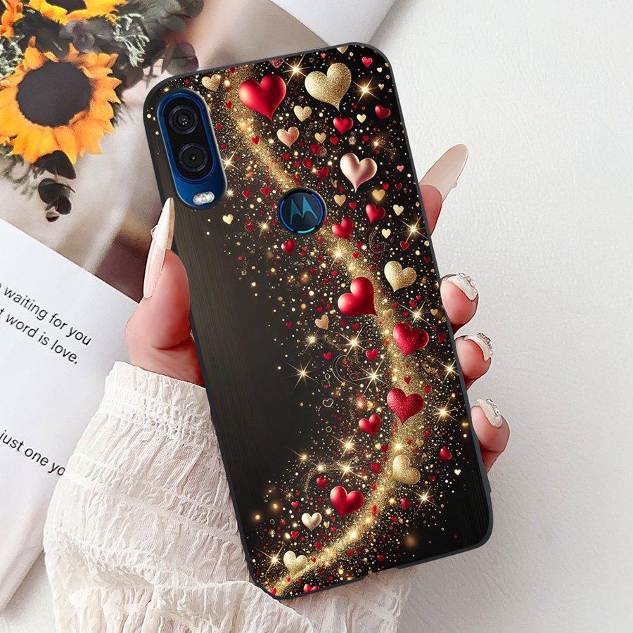 Για θήκη Motorola One Vision Κάλυμμα ONEVision Μοντέρνο Ζωγραφισμένο Σιλικόνης Μαλακό Πίσω Κάλυμμα Για θήκη Motor One Macro Προστατευτικό Κέλυφος