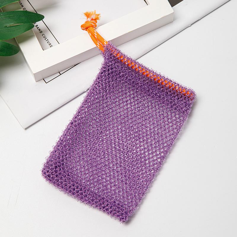 Thicken Nylon Soap Saver Bag Pouch Bar Plentiful Bubble Foam Soap Bags Exfoliating Soap Mesh Bags For Shower Soaps Holder Pocket