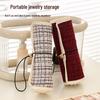 MDNGMDNG Elegant Jewelry Roll-Up Storage Bag