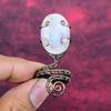 Rainbow Moonstone Ring Adjustable Ring Copper Wire Wrapped Real Gemstone Jewelry