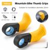 1 pár otěruvzdorných palcových gripů na kolo Protiskluzová opěrka řídítek Prémiová pomocná rukojeť Cyklistika