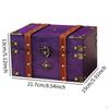 Jewelry Organizer Box Treasure Case Container Trinket for Rings Pendant Charms