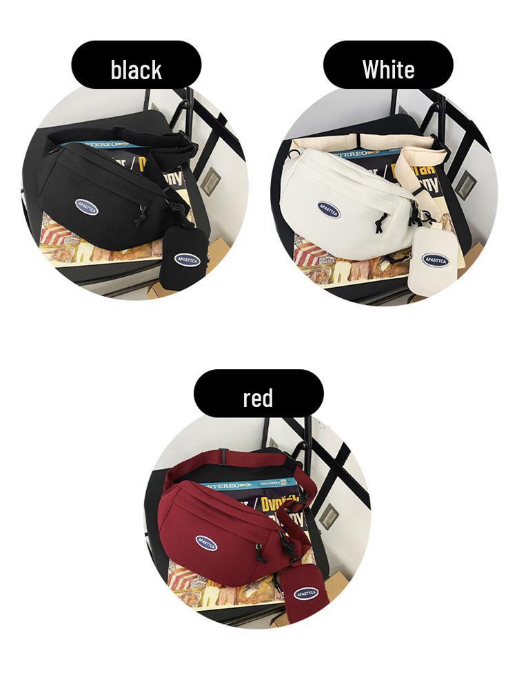 Men's Fashion Chest Bag & Women's Shoulder Crossbody: Niche Sports Casual Japanese-Inspired Backpack