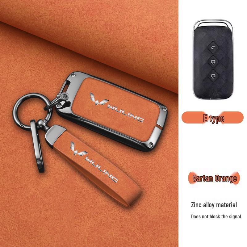 Wuling Hongguang Mini EV Key Case for Bingo, Hongguang S/S3, Jiachen, Star Chima, Macaron, and Kaijie.