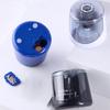Electric Pencil Sharpener Battery Operated Pencil Sharpener with Clear Sharvings Container For Artist Student Children