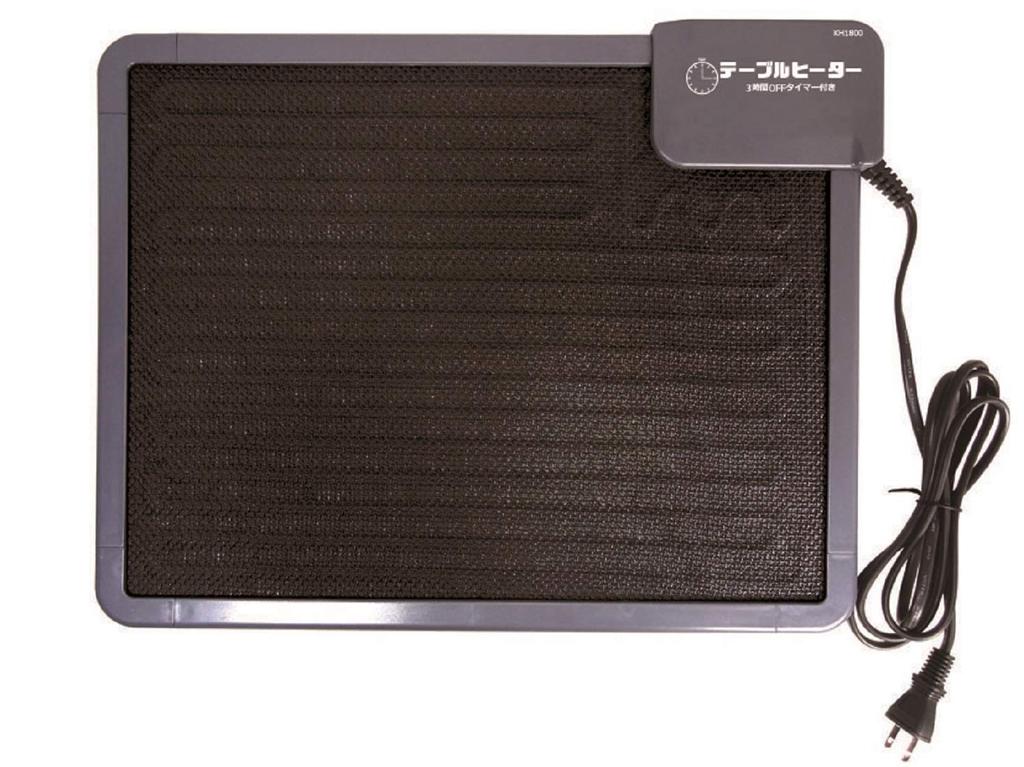 Creo Industrial Table Heater with 3-Hour Timer, Energy-Saving, Magnetic, and Anti-Forget Timer, Gray
