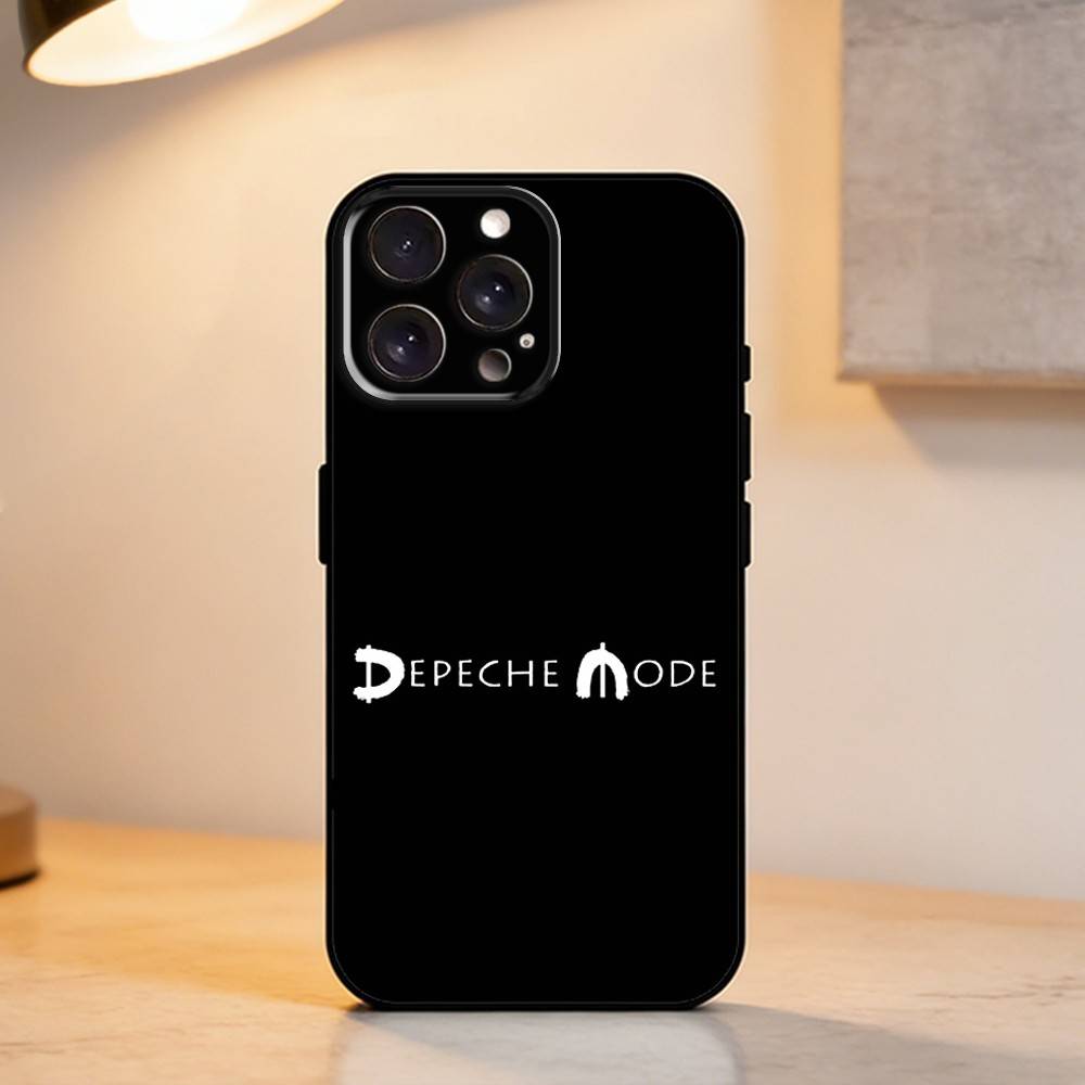 D-Depeche ROCK Band Mode    Phone Case For iPhone 17,16,15,14,13,12,11 Plus,Pro Max,XS,Soft Silicone Black Cover
