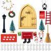 Retro Christmas Miniature Dollhouse Decorations