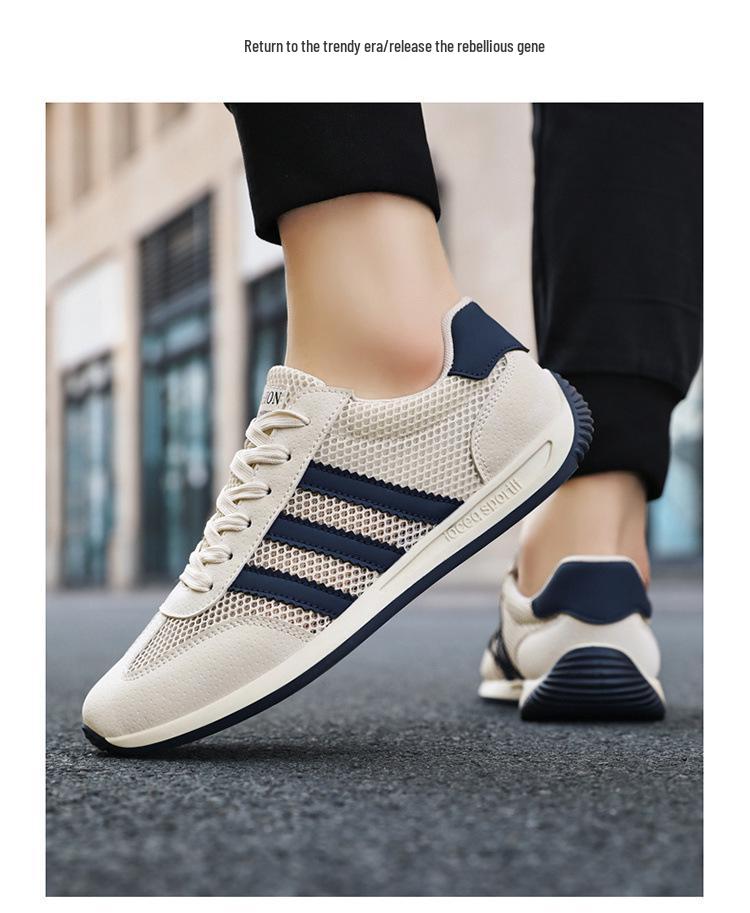 Pantofi noi de vară pentru bărbați, din plasă respirabilă, pentru alergare și casual - Ușori, confortabili și cu talpă moale, adidași Forrest Gump.